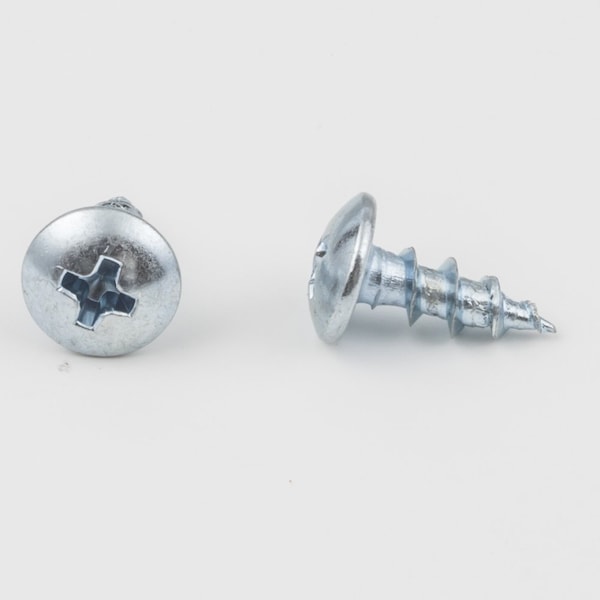 Hardware Resources Self-Drilling Screw, #8 x 7/16 in, Zinc Plated Steel Truss Head Phillips Drive, 500 PK 8X7160-500-K - main